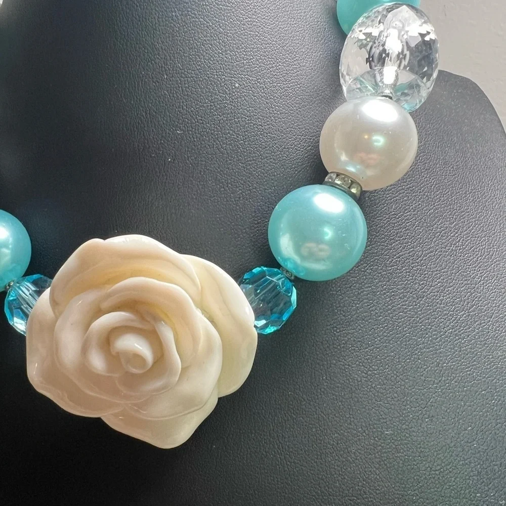 Colorful Kids Acrylic Beaded Necklace D13
